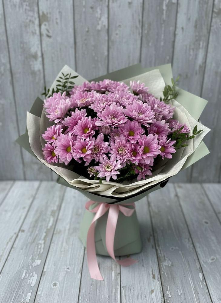Букет цветов из: Хризантемы в Ленинский Тульская область