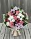 Букет цветов из: Альстромерии, Гвоздики, Розы и Хризантемы в Ленинский Тульская область