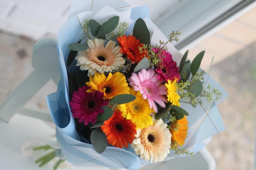 Букет цветов из: Герберы в Ленинский Тульская область