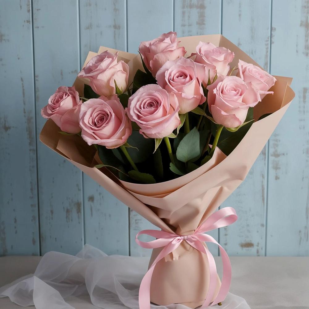 Букет цветов из: Розы в Ленинский Тульская область