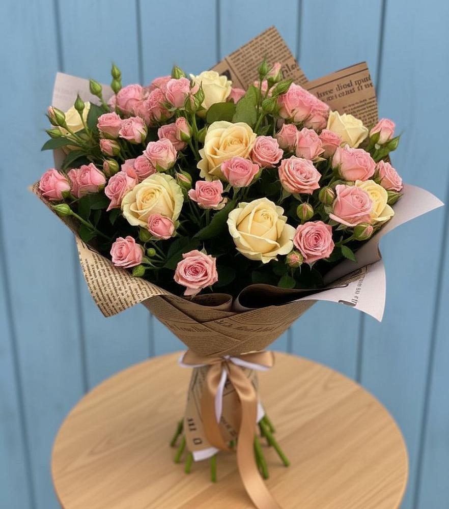 Букет цветов из: Розы в Ленинский Тульская область