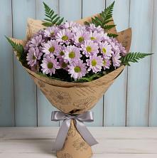 Букет цветов из:  Хризантемы в Ленинский Тульская область