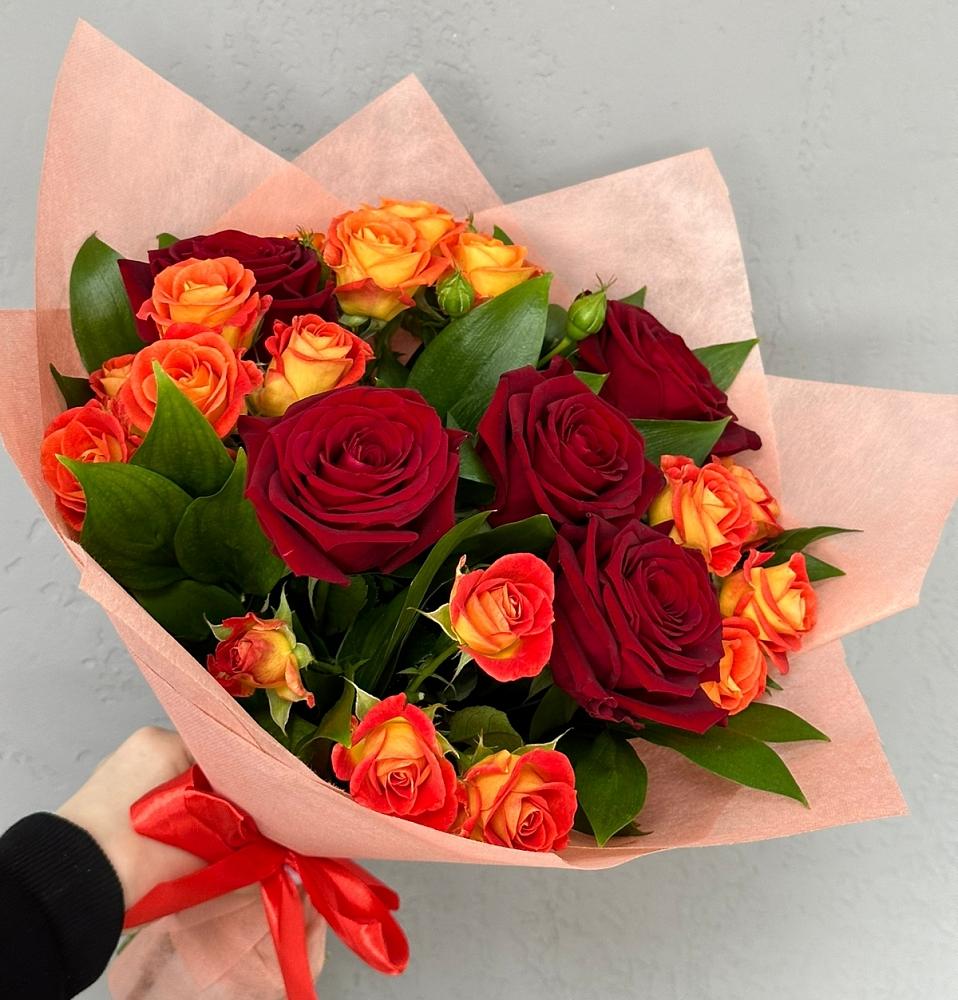 Букет Любовь и восторг в Ленинский Тульская область