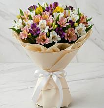 Букет цветов из:  Альстромерии в Ленинский Тульская область