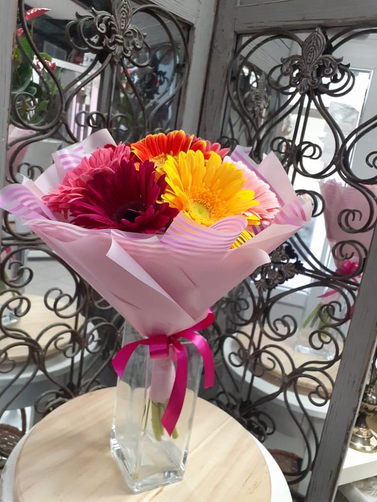 Букет цветов из: Герберы в Ленинский Тульская область