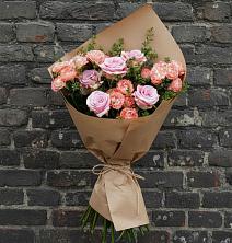 Букет цветов из:  Розы в Ленинский Тульская область