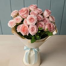 Букет Розовый шарм в Ленинский Тульская область