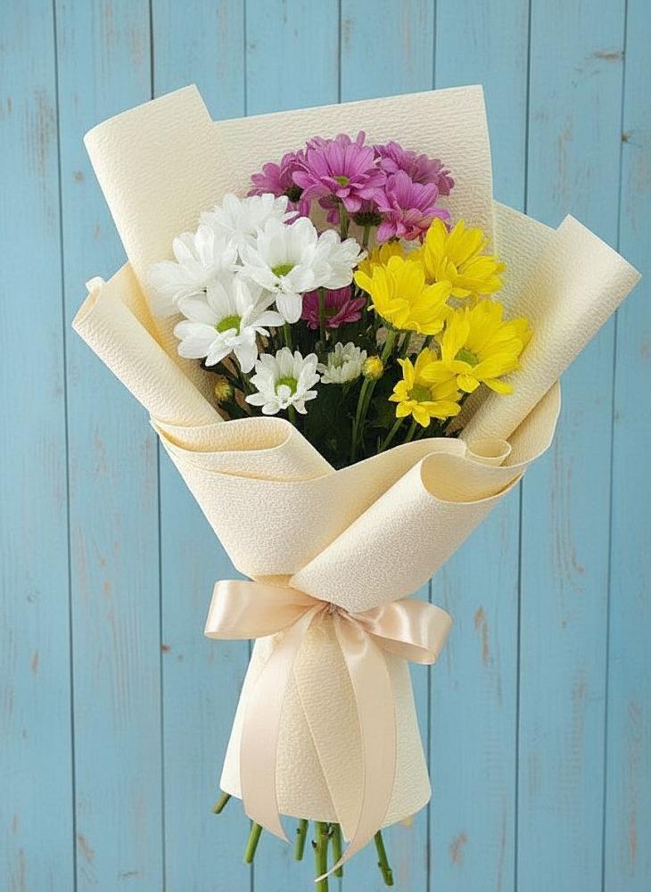 Букет цветов из: Хризантемы в Ленинский Тульская область