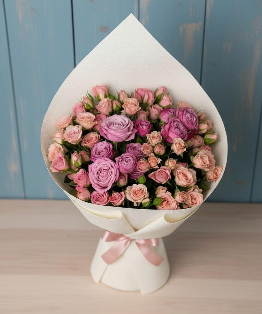 Букет цветов из: Розы в Ленинский Тульская область