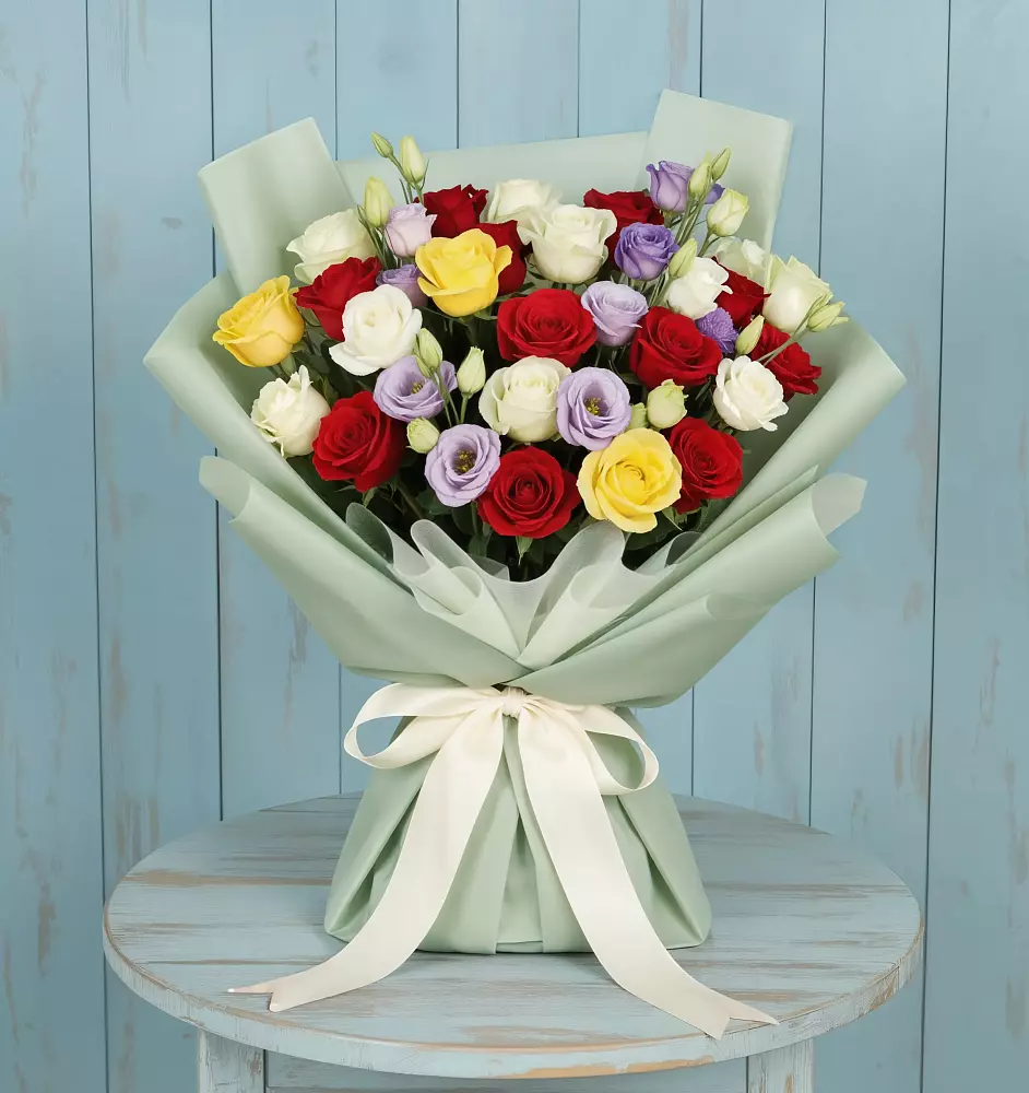 Букет цветов из: Розы в Ленинский Тульская область