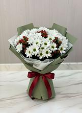 Букет цветов из:  Хризантемы в Ленинский Тульская область